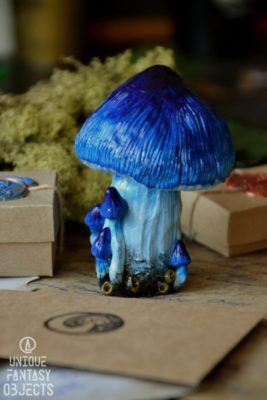 Dekoracyjna buteleczka w kształcie grzyba (Unique Fantasy Objects)