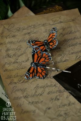Spinki do włosów z motylami (Unique Fantasy Objects)