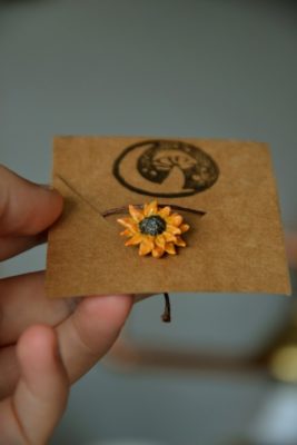 Naszyjnik w kształcie słonecznika (Unique Fantasy Objects)