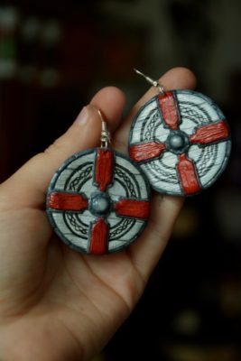 Tarcze kolczyki (Unique Fantasy Objects)