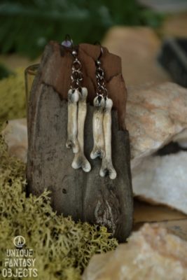 Kolczyki w kształcie kości (Unique Fantasy Objects)