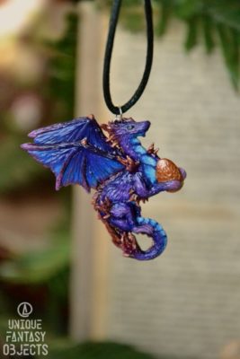 Naszyjnik ze smokiem (Unique Fantasy Objects) (5)
