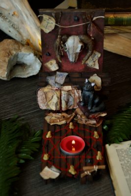 Świecznik w klimacie cthulhu (Unique Fantasy Objects)