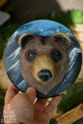 Wisząca ozdoba z niedźwiedziem (Unique Fantasy Objects)