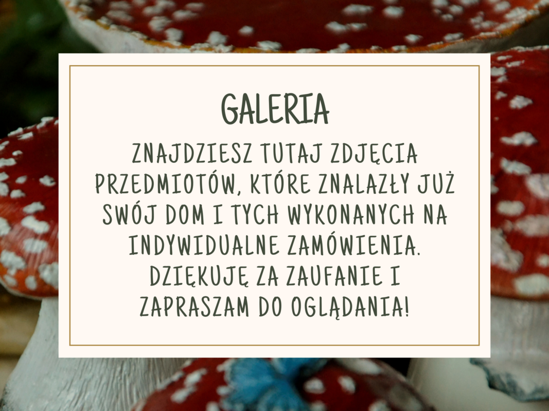 Baner do galerii produktów (Unique Fantasy Objects)