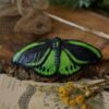 Spinka z zielono czarnym motylem (Unique Fantasy Objects)