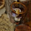 Naszyjnik z grzybkami i kwarcem miodowym (Unique Fantasy Objects)