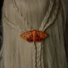 Spinka z motylem niedźwiedziówka purpurka (Unique Fantasy Objects)