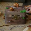 Drewniane pudełko z wstężykiem gajowym (Unique Fantasy Objects)