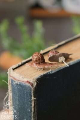 Małe kolczyki z winniczkiem (Unique Fantasy Objects)