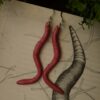 Kolczyki Z Dżdżownicami (Unique Fantasy Objects)
