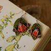 Kolczyki z motylami krasopani hera (Unique Fantasy Objects)