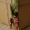 Kolczyki z wężem lancetogłów mleczny (Unique Fantasy Objects)