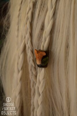 Koralik do włosów z kurką (Unique Fantasy Objects)