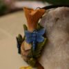 Naszyjnik z rzeźbami kurek, ważek i jaspisem (Unique Fantasy Objects)