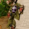 Naszyjnik z niedźwiedziówką hebe i agatem (Unique Fantasy Objects)