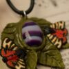 Naszyjnik z niedźwiedziówką hebe i agatem (Unique Fantasy Objects)