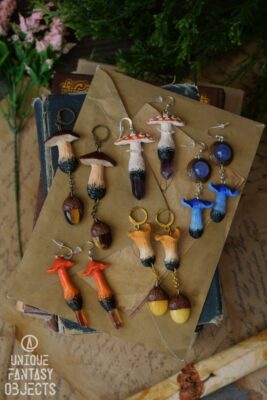 Kolczyki z grzybkami (Unique Fantasy Objects)