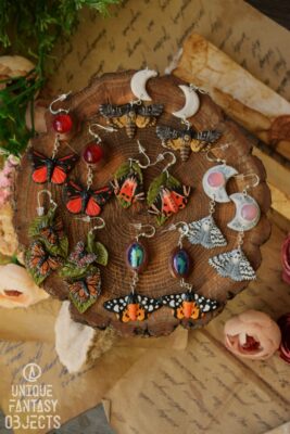 Kolczyki z motylami (Unique Fantasy Objects)