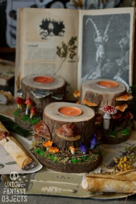 Leśne świeczniki (Unique Fantasy Objects)