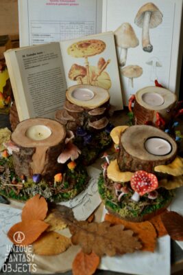 Leśne świeczniki (Unique Fantasy Objects)