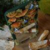 Luterko ozdobione świecącymi pomarańczowymi grzybkami (Unique Fantasy Objects)