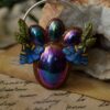 Naszyjnik z ćmami i hematytem (Unique Fantasy Objects)