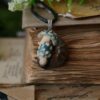 Naszyjnik z pierścieniakiem i amonitem (Unique Fantasy Objects)