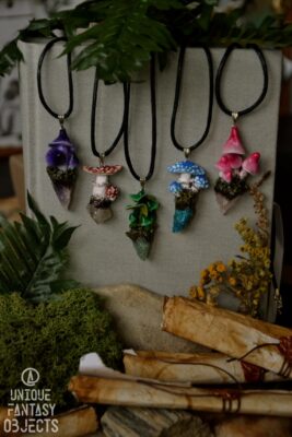 Naszyjniki z grzybkami (Unique Fantasy Objects)