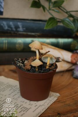 Pomarańczowe grzybki świecące w ciemności (Unique Fantasy Objects)