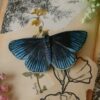 Spinka do włosów z niebieskim motylem (Unique Fantasy Objects)
