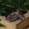 Spinka do włosów z rzeźbą puszczyka (Unique Fantasy Objects)