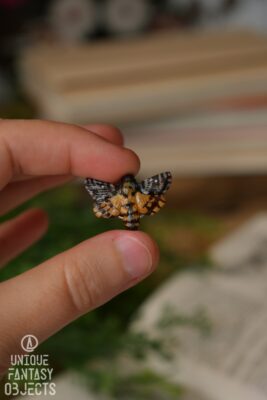 Pin ze zmierzchnicą trupią główką (Unique Fantasy Objects)