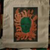 Bawełniana torba z czaszką i liśćmi (Unique Fantasy Objects)