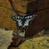 Naszyjnik z rzeźbą motyla paź królowej (Unique Fantasy Objects)