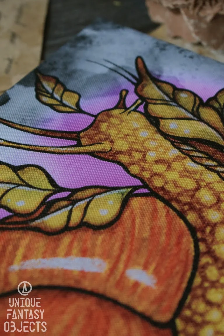 Wydruk obrazu ze ślimakiem (Unique Fantasy Objects)