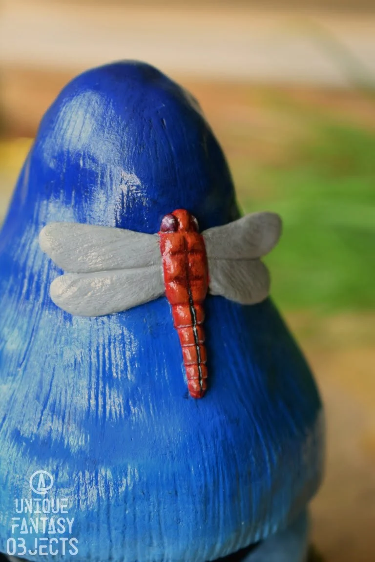 Pudełeczko w kształcie niebieskiego grzybka (Unique Fantasy Objects)