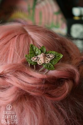 Spinka do włosów z motylem (Unique Fantasy Objects)