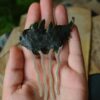 Spinka grzebień do włosów z rzeźbą żaby (Unique Fantasy Objects)