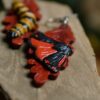 Kolczyki z rzeźbą motyla proporzyca marzymłódka (Unique Fantasy Objects)