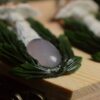 Kolczyki z muchomorem i różowym kwarcem (Unique Fantasy Objects)