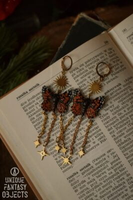 Kolczyki z rusałką osetnik (Unique Fantasy Objects)