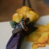 Naszyjnik z kurkami i kwarcem tytanowym (Unique Fantasy Objects)