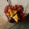 Naszyjnik z kurkami i jaspisem (Unique Fantasy Objects)