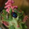 Baśniowy wisiorek z zielonym duszkiem (Unique Fantasy Objects)
