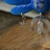 Naszyjnik ze skrzydłami i sodalitem (Unique Fantasy Objects)