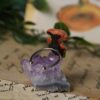 Regulowany pierścionek z rydzem i bawolim okiem (Unique Fantasy Objects)