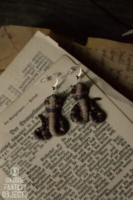 Kolczyki ze żmiją królewską (Unique Fantasy Objects)