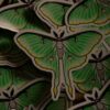 Naklejka z ćmą księżycówka amerykańska (Unique Fantasy Objects)