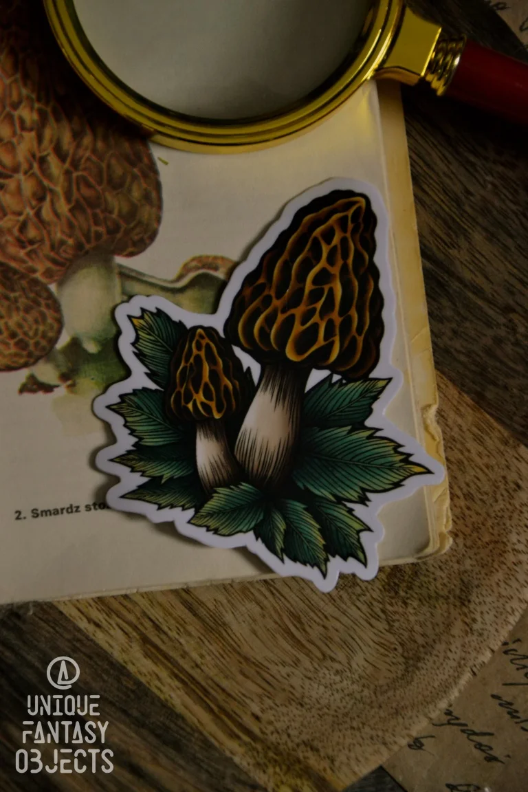 Naklejka z grzybem smardz (Unique Fantasy Objects)